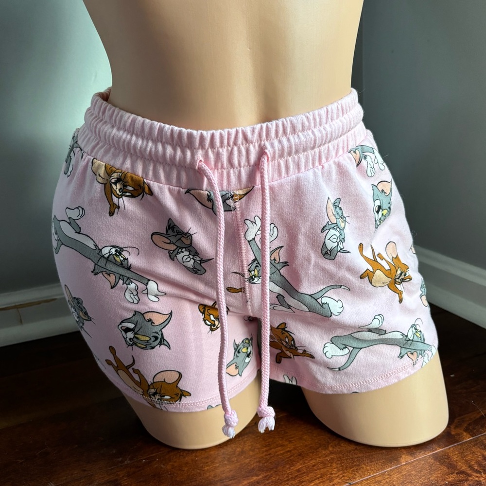 Pink Tom & Jerry Shorts